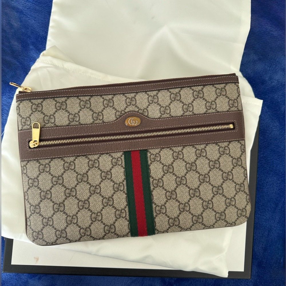 Gucci Ophidia Zipper Pouch EUC